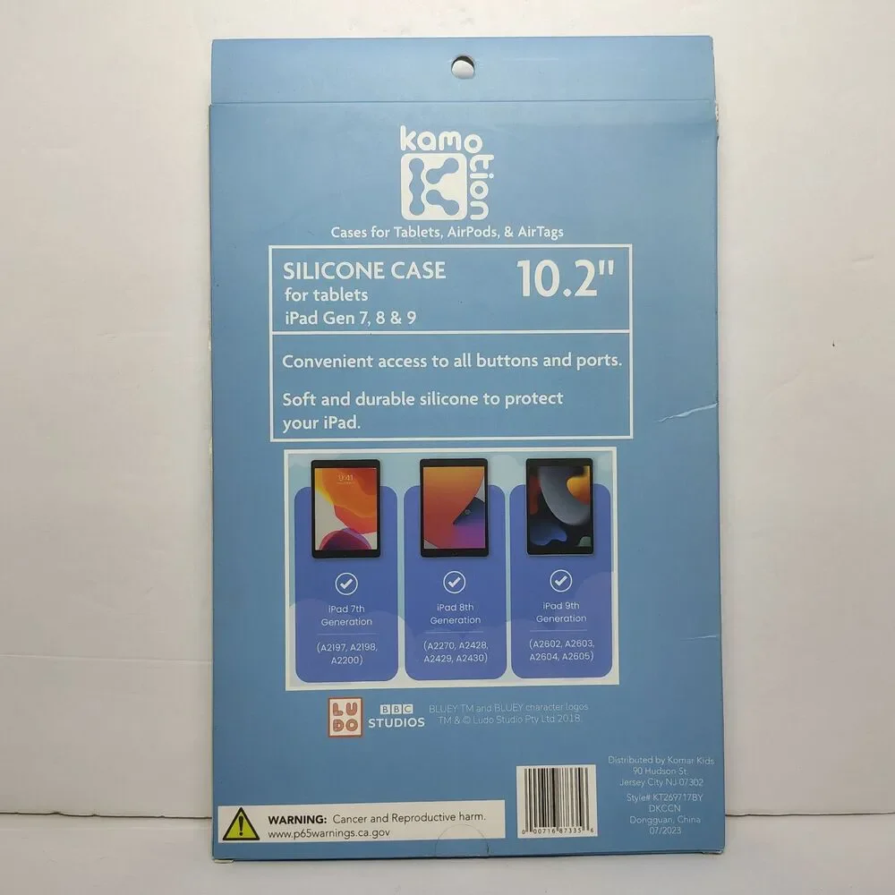 Komotion Bluey 3D Silicone 10.2